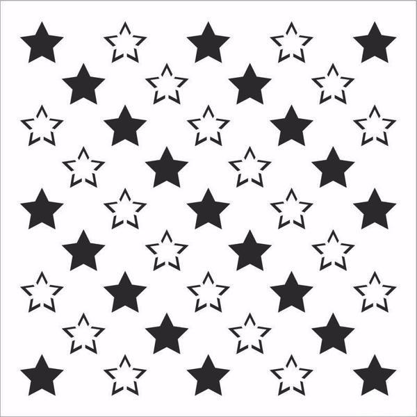 HD163 Home Dekor Stencil 45x45 - Image 1