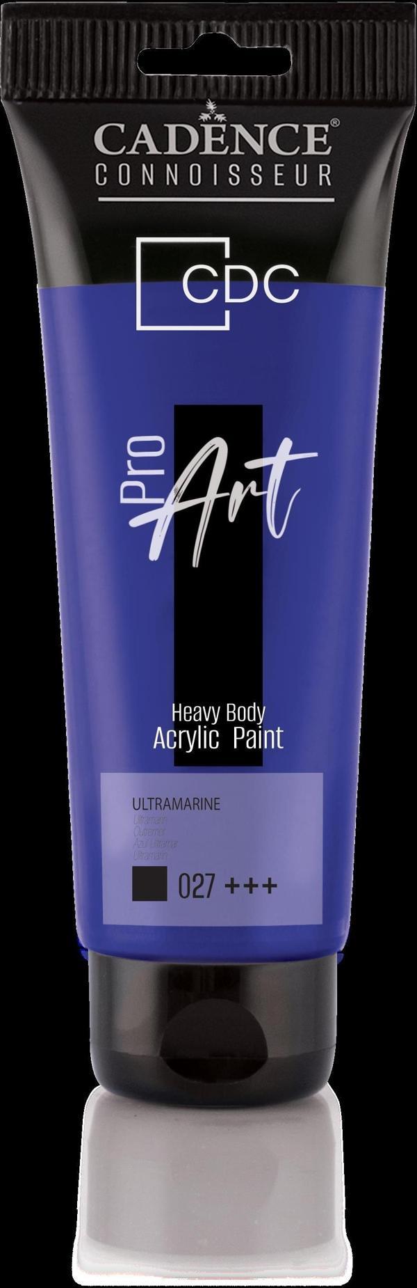 PROART HEAVY BODY AKRİLİK BOYA PR-027 ULTRAMARİN 120ML - Image 1