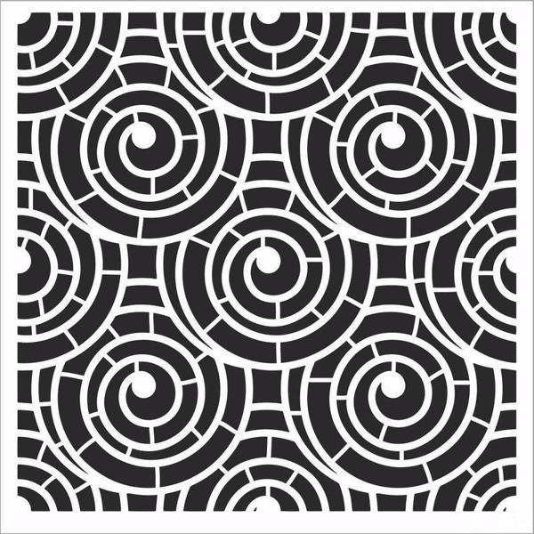 HD172 Home Dekor Stencil 45x45 - Image 1