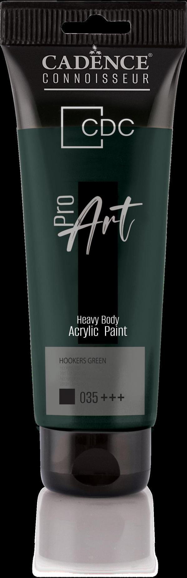 PROART HEAVY BODY AKRİLİK BOYA PR-035 HOOKER'S YEŞİLİ 120ML - Image 1