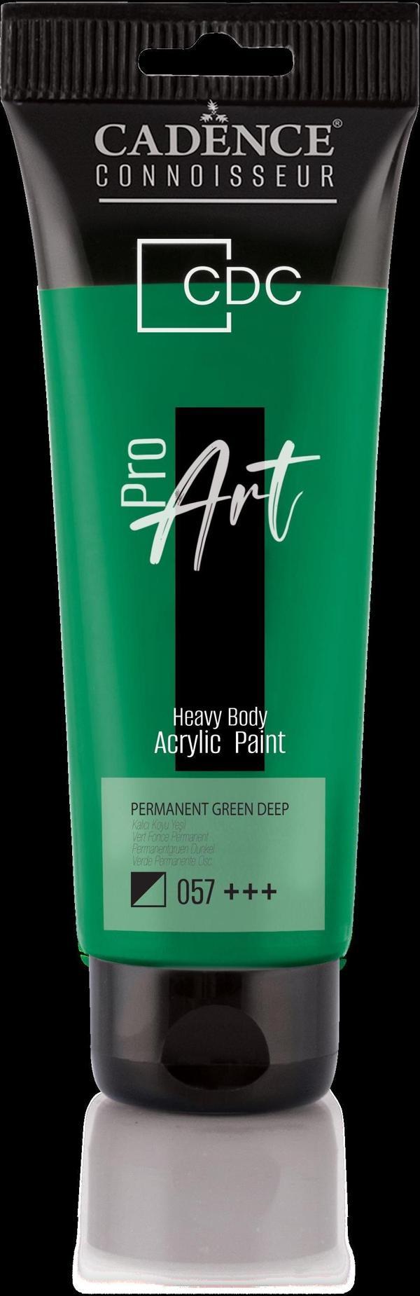PROART HEAVY BODY AKRİLİK BOYA PR-057 KALICI KOYU YEŞİL 120ML - Image 1