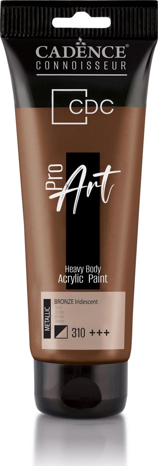 PROART HEAVY BODY METALİK  AKRİLİK BOYA PRM-310 BRONZ 120ML - Image 1