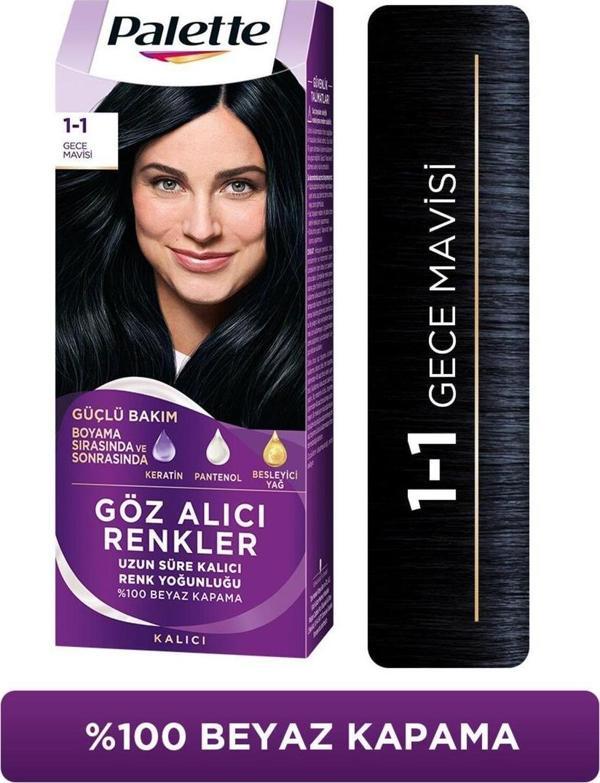 Palette Göz Alıcı Renkler No:1/1 Gece Mavisi - Image 1