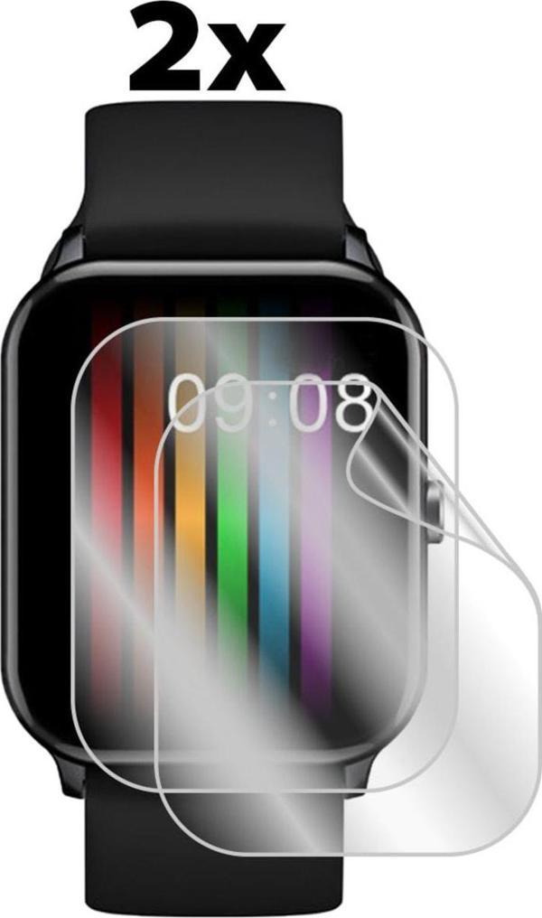 Qcy Gtc (44MM) Ile Uyumlu Hydrogel Ekran Koruyucu (2 ADET) - Image 1
