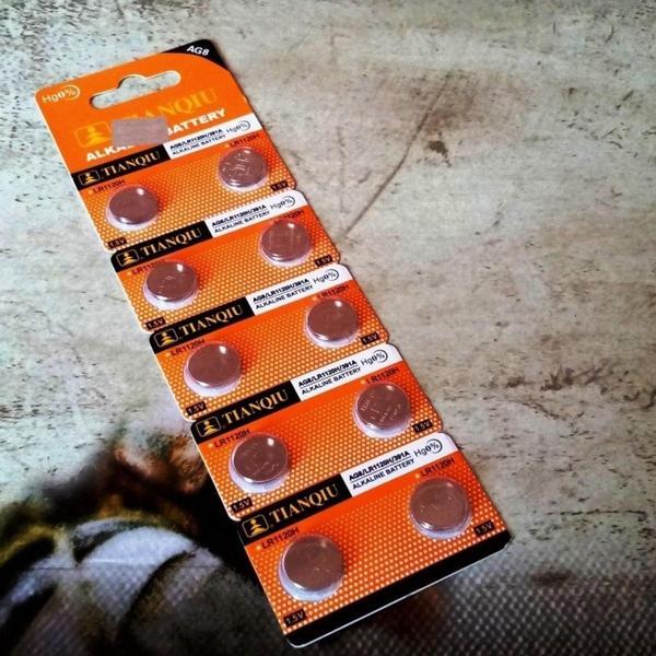 Kuzey Button Alkalıne Battery Ag Seria Ag 8 Pil Lr1120 Pil Sr391 Pil 391A Pil Ag8 Pil Saat Pili Yedek Pil - Image 1