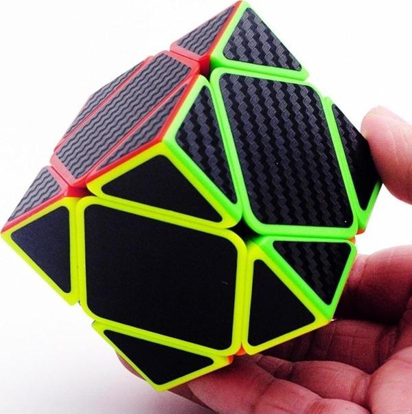 Kuzey Carbon Fiber Kaplama Zeka Küpü Sabır Küpü Skewb Speed Cube Karne Hediyesi Akıl Küpü Eğitici Oyuncak - Image 1