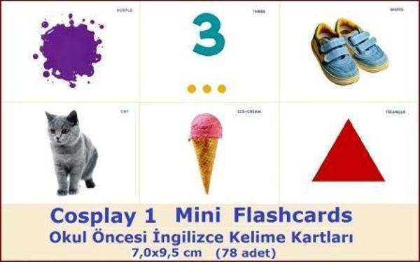 Cosplay 1 Mini Flashcards (78 Flashc- 7x9,5 cm) - Image 1