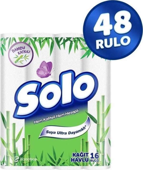 Solo Kağıt Havlu Bambu Katkılı 48'li - Image 1
