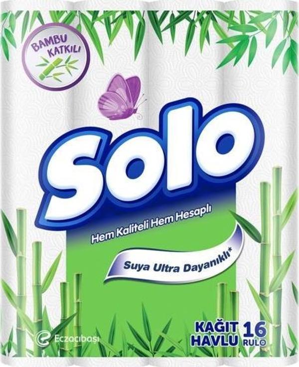 Solo Bambu Özlü Kağıt Havlu 16 Lı - Image 1