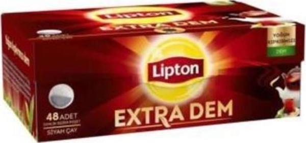 Lipton Extra Dem Demlik Poşet Çay 100'lü x 2 Adet - Image 1