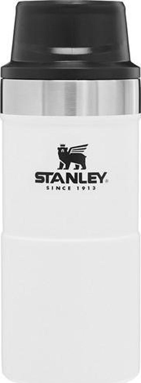Stanley Klasik Trigger-Action Termos Bardak 0.35  Lt - Beyaz - Image 1