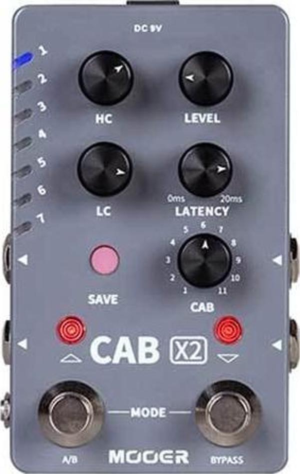 Mooer CAB X2 Kabin Simülatör Pedalı (M724) - Image 1