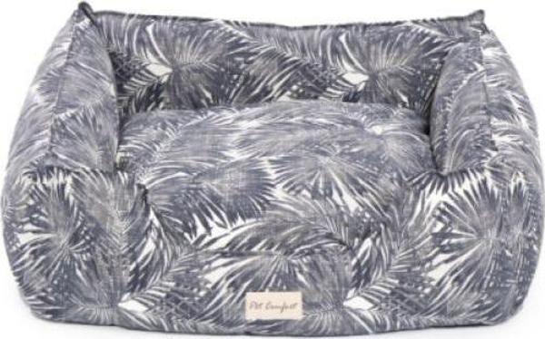 Pet Comfort Alpha  Siyah-Beyaz Köpek Yatağı M 80x65cm - Image 1