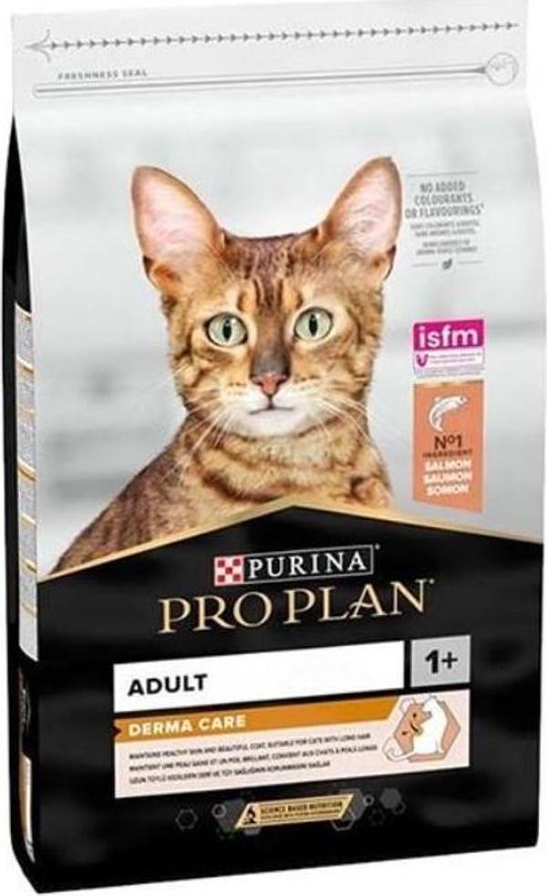 Pro Plan Derma Care Somonlu Tüy Sağlığı Destekleyici Kedi Maması 10 Kg - Image 1