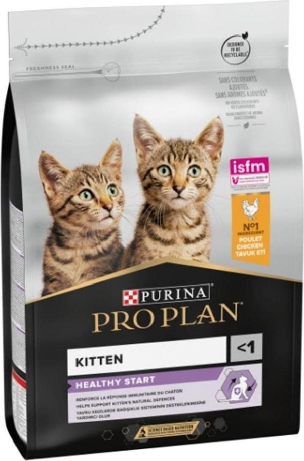 Pro Plan Kitten Tavuklu&Pirinçli Yavru Kedi Maması 3 Kg - Image 1