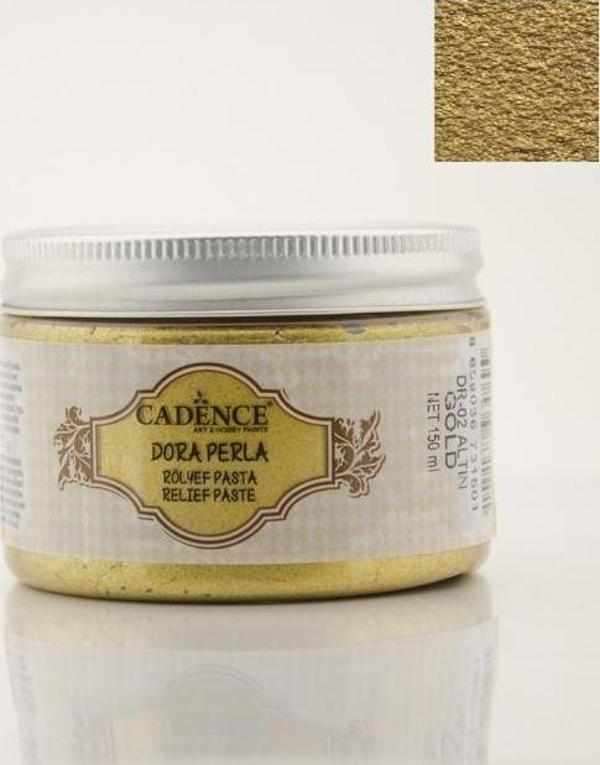 DR02 Altın Dora Perla Rölyef Pasta - Image 1