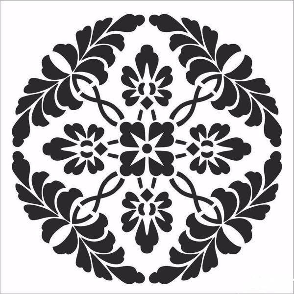 HDM113 Home Dekor Midi Stencil (25X25) - Image 1