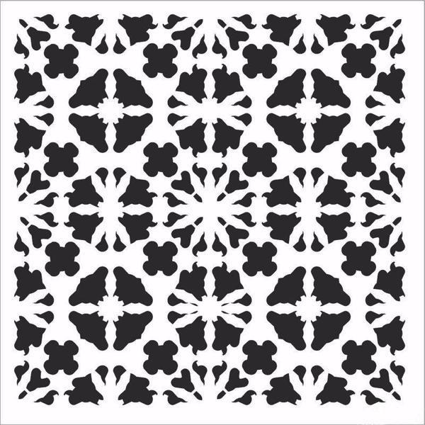 HDM127 Home Dekor Midi Stencil (25X25) - Image 1