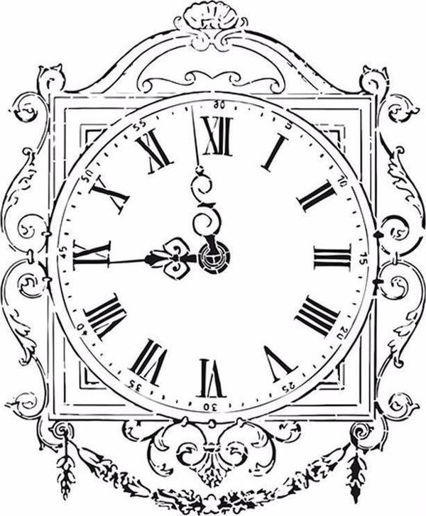 HOME DECOR STENCIL HD-63 45X45 - Image 1