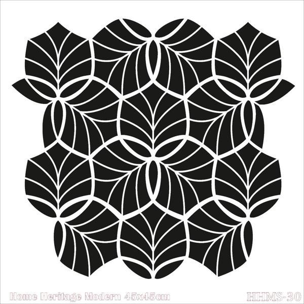 HOME HERITAGE MODERN 45X45CM HHMS-30 STENCİL - Image 1