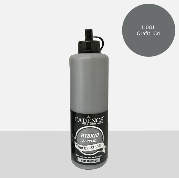 HYBRID AKR. MULTISURFACES H-081 GRAFİTİ GRİ 500ML - Image 1