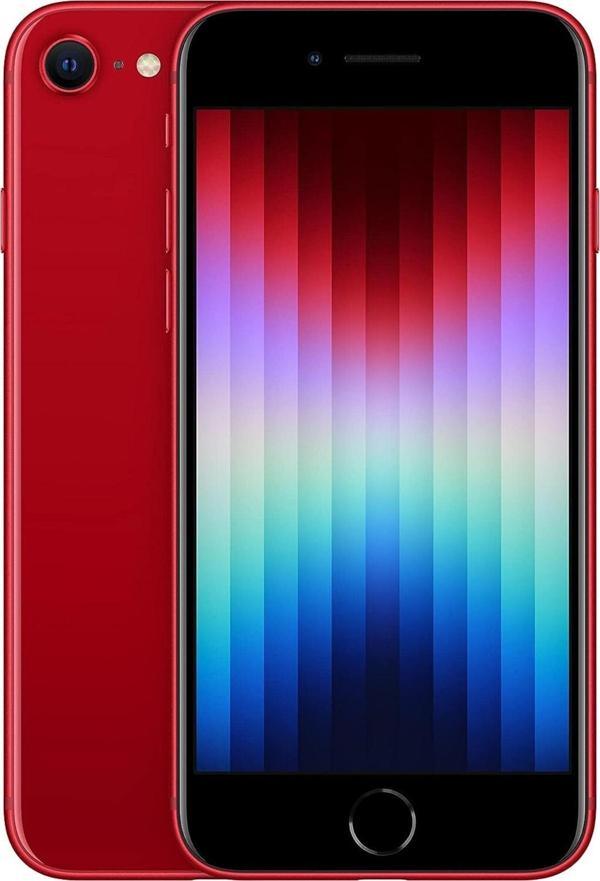 Apple iPhone SE 3 2022 256 GB Kırmızı (Apple Türkiye Garantili) - Image 1