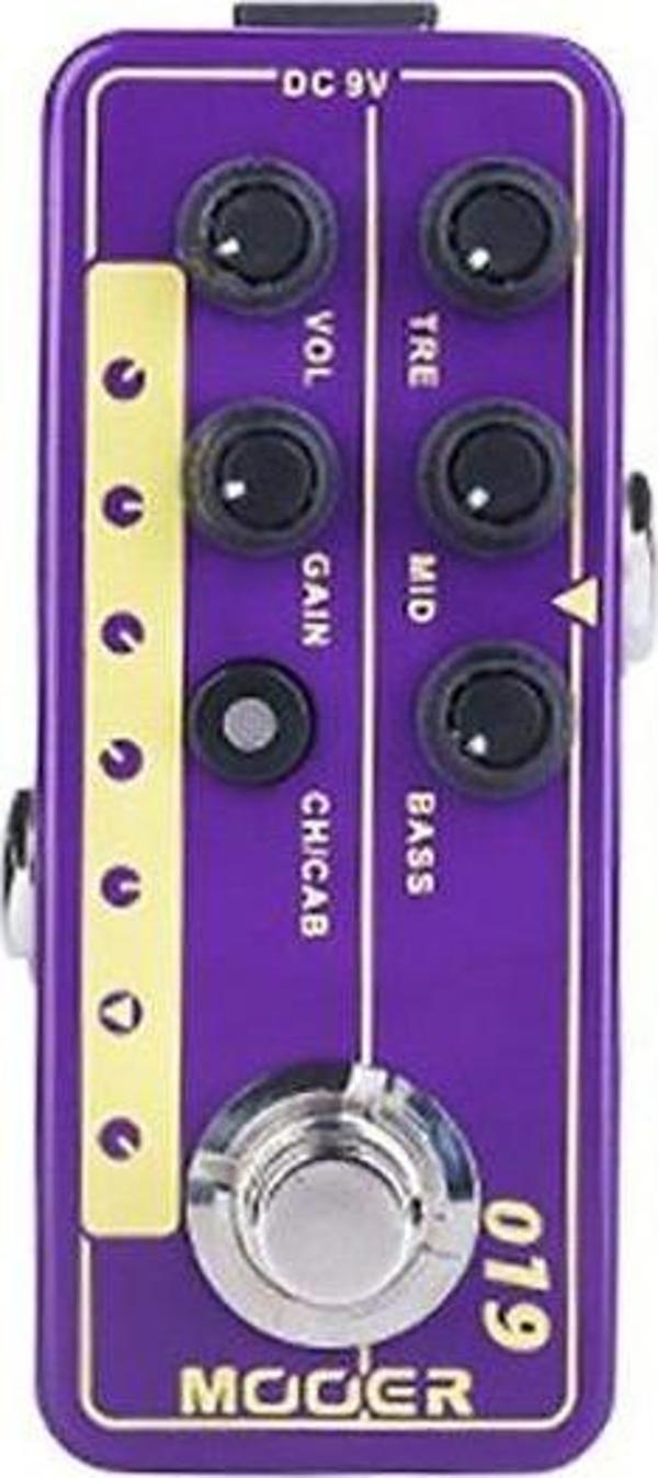 Mooer M019 Micro PreAMP UK Gold PLX (Marshall P Tip) - Image 1