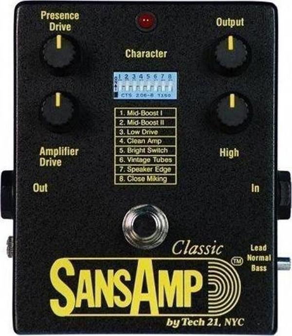 Tech 21 SA1 SansAmp Classic Pedal - Image 1