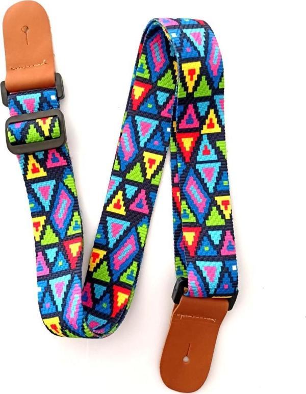 Raymond Joes RJ100U-AFG Ukulele Askısı Polipropilen Orjinal Deri Çift Kat - Image 1