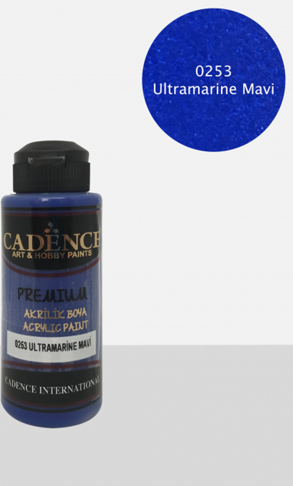 120ML(cc) 0253 Ultra Marine Mavi - Image 1