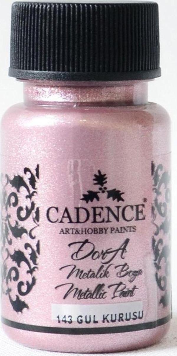 143 Gül Kurusu Dora Metalik Boya 50ML(cc) - Image 1