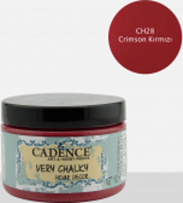 CH28 Crimson Kırmızı - 150ML Very Chalky Home Decor - Image 1