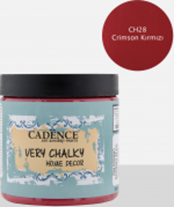 CH28 Crimson Kırmızı - 500ML Very Chalky Home Decor - Image 1
