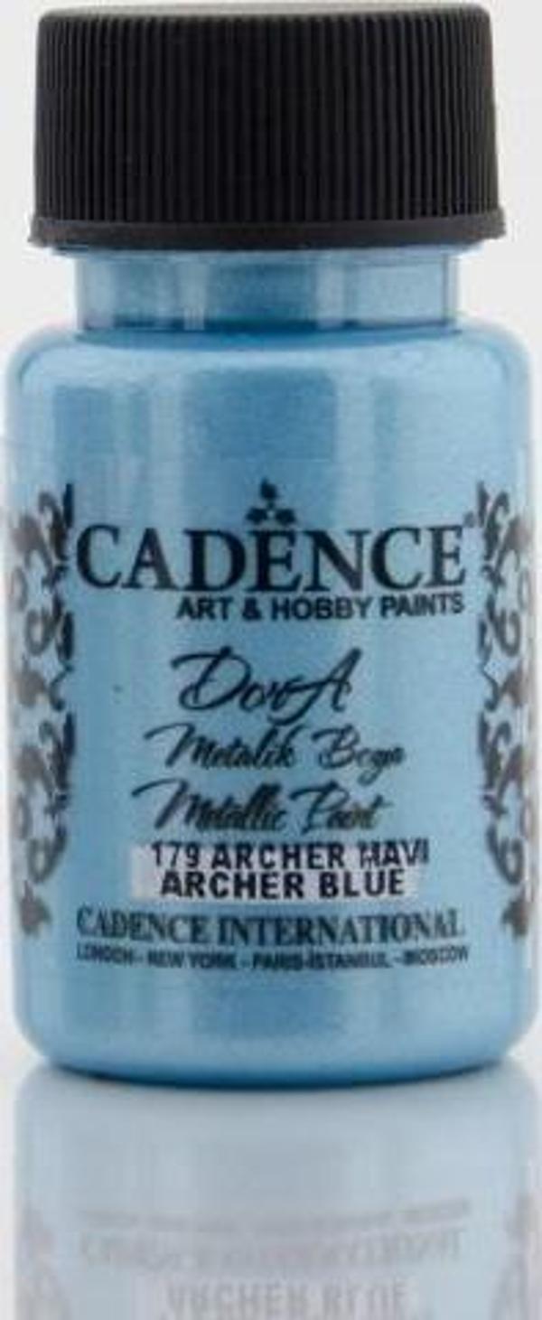179 Archer Mavi - Dora Metalik Boya 50ML - Image 1