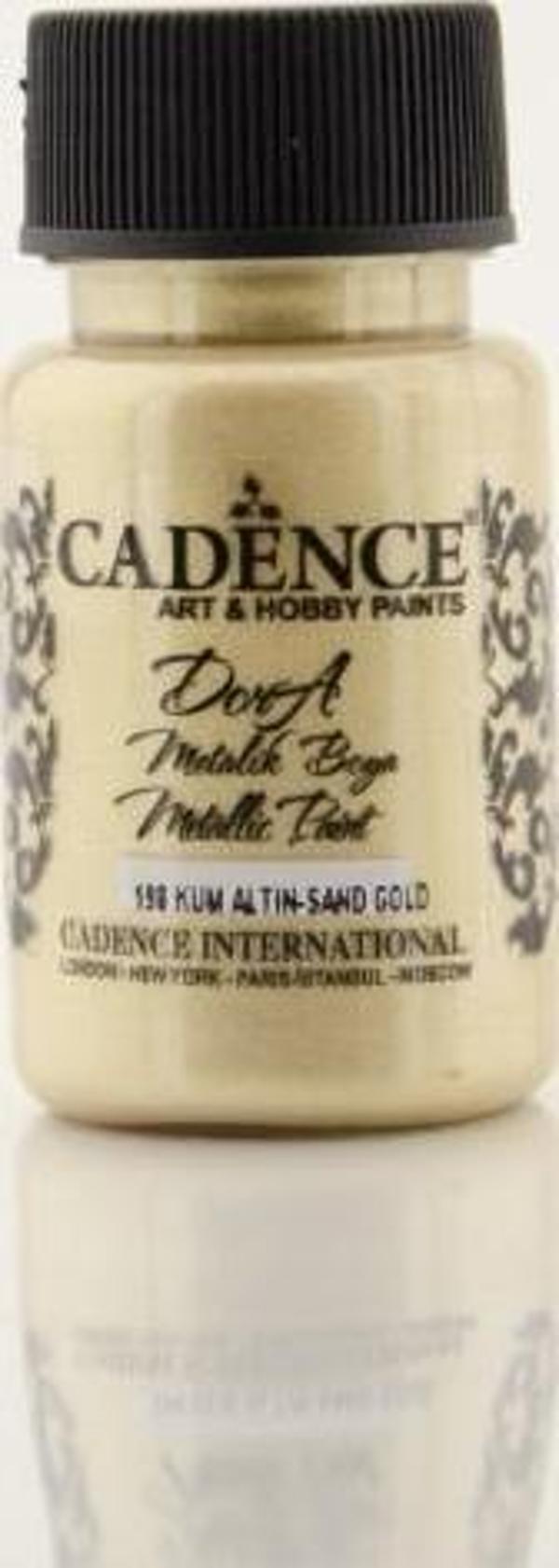 198 Kum Altın - Dora Metalik Boya 50ML - Image 1