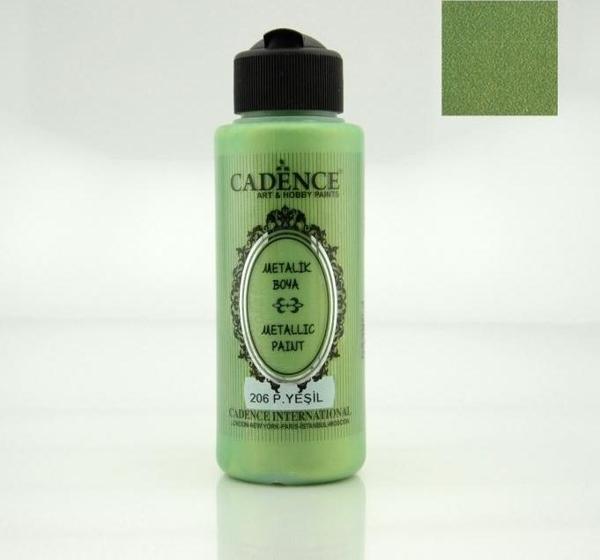 206 Pastel Yeşili 120ML Metalik Boya - Image 1