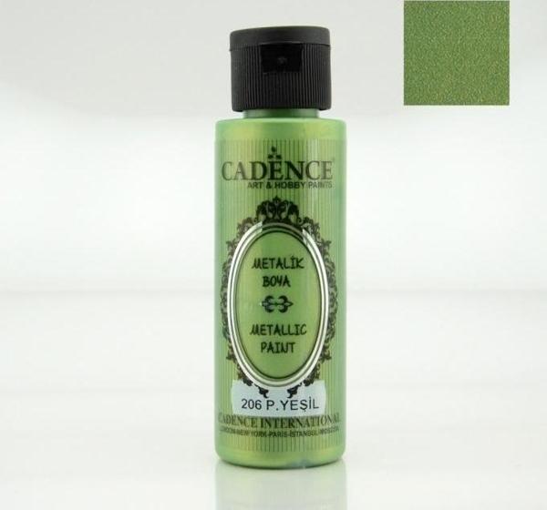 206 Pastel Yeşili 70ML Metalik Boya - Image 1