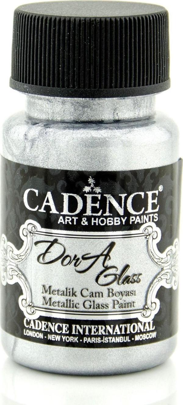 DORA CAM METALİK 3132 GÜMÜŞ 50ML - Image 1