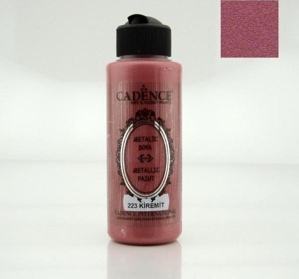 223 Terracotta 120ML Metalik Boya - Image 1