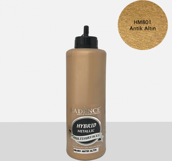 HYBRID MET. MULTISURFACES HM-801 ANTİK ALTIN 500ML - Image 1