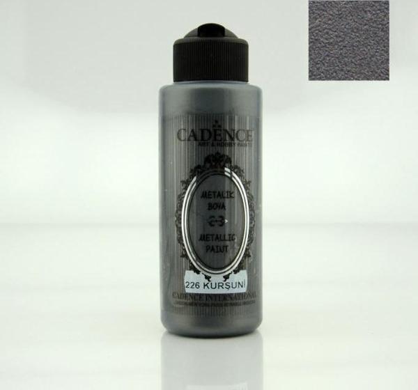 226 Gök Gri 120ML Metalik Boya - Image 1