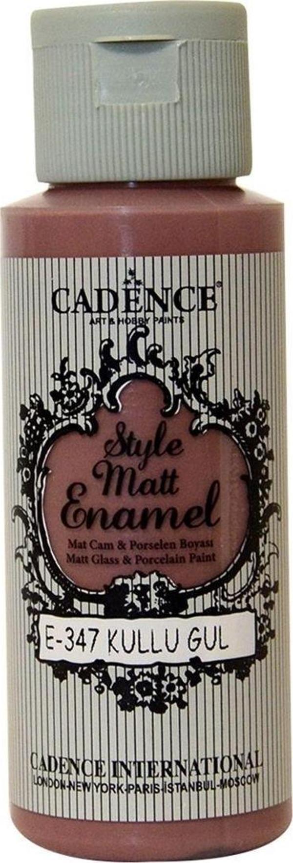 ENAMEL CAM BOYASI E-347 KÜLLÜ GÜL 59ML - Image 1