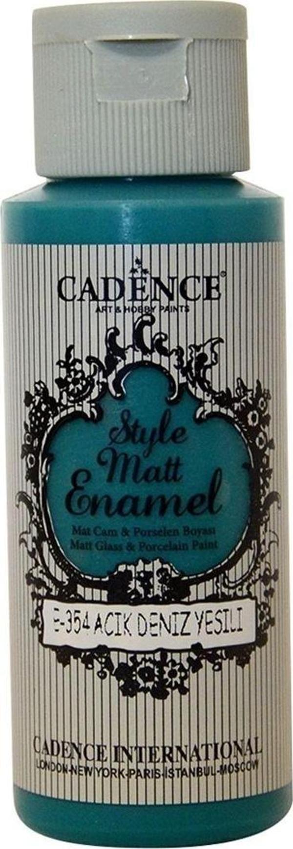 ENAMEL CAM BOYASI E-354 AÇIK DENİZ YEŞİLİ 59ML - Image 1