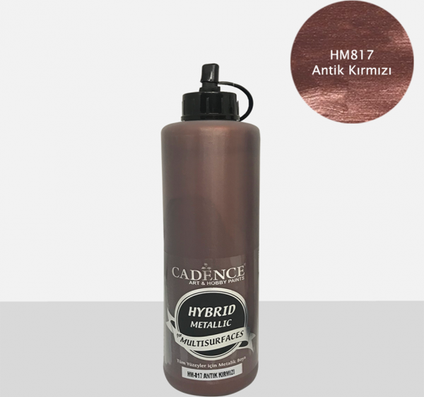HYBRID MET. MULTISURFACES HM-817 ANTİK KIRMIZI 500ML - Image 1
