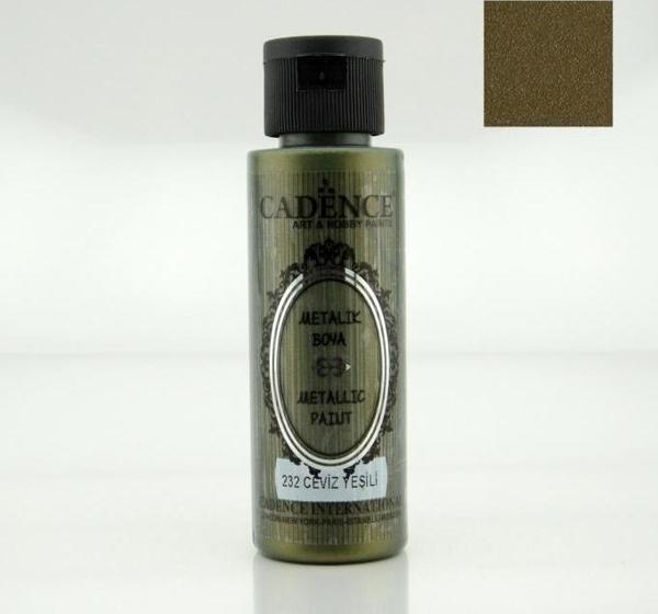 232 Ceviz Yeşili 70ML Metalik Boya - Image 1