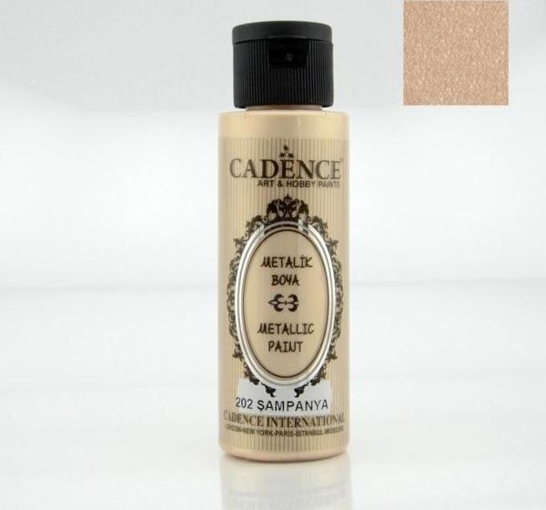 METALİK SEDEFLİ BOYA 202 ŞAMPANYA 70ML - Image 1