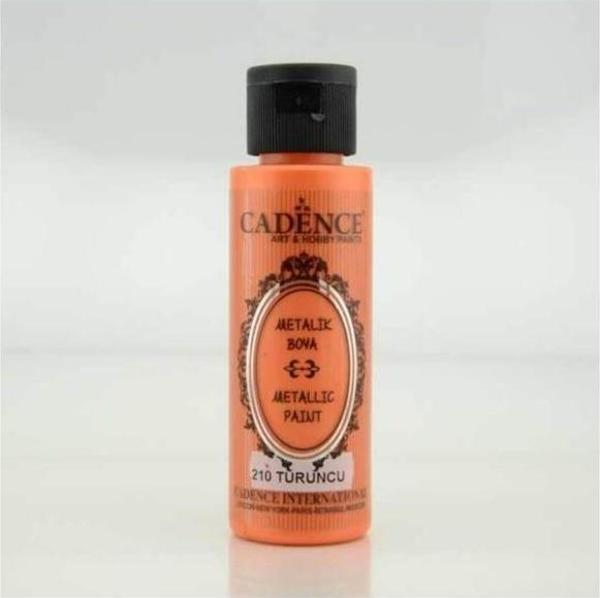 METALİK SEDEFLİ BOYA 210 TURUNCU 70ML - Image 1