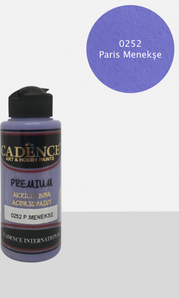 PREMİUM 120ML(cc) 0252 PARİS MENEKŞE - Image 1