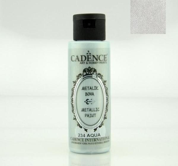 234 Aqua 70ML Metalik Boya - Image 1