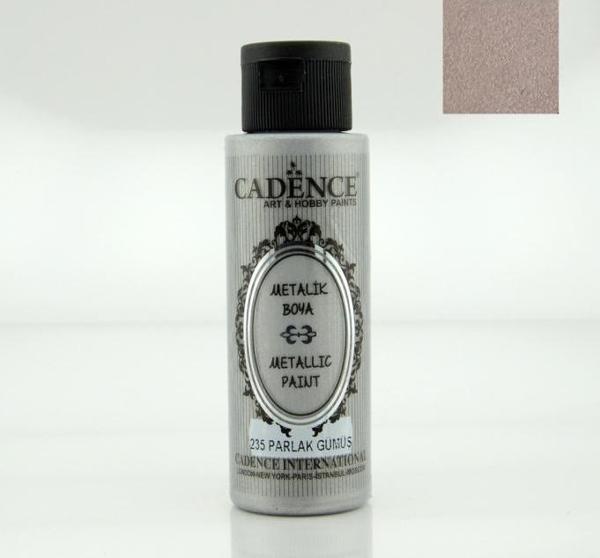 235 Parlak Gümüş 70ML Metalik Boya - Image 1